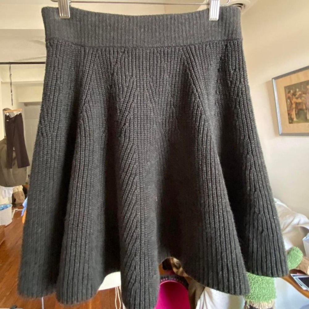 GAP knit mini skater skirt